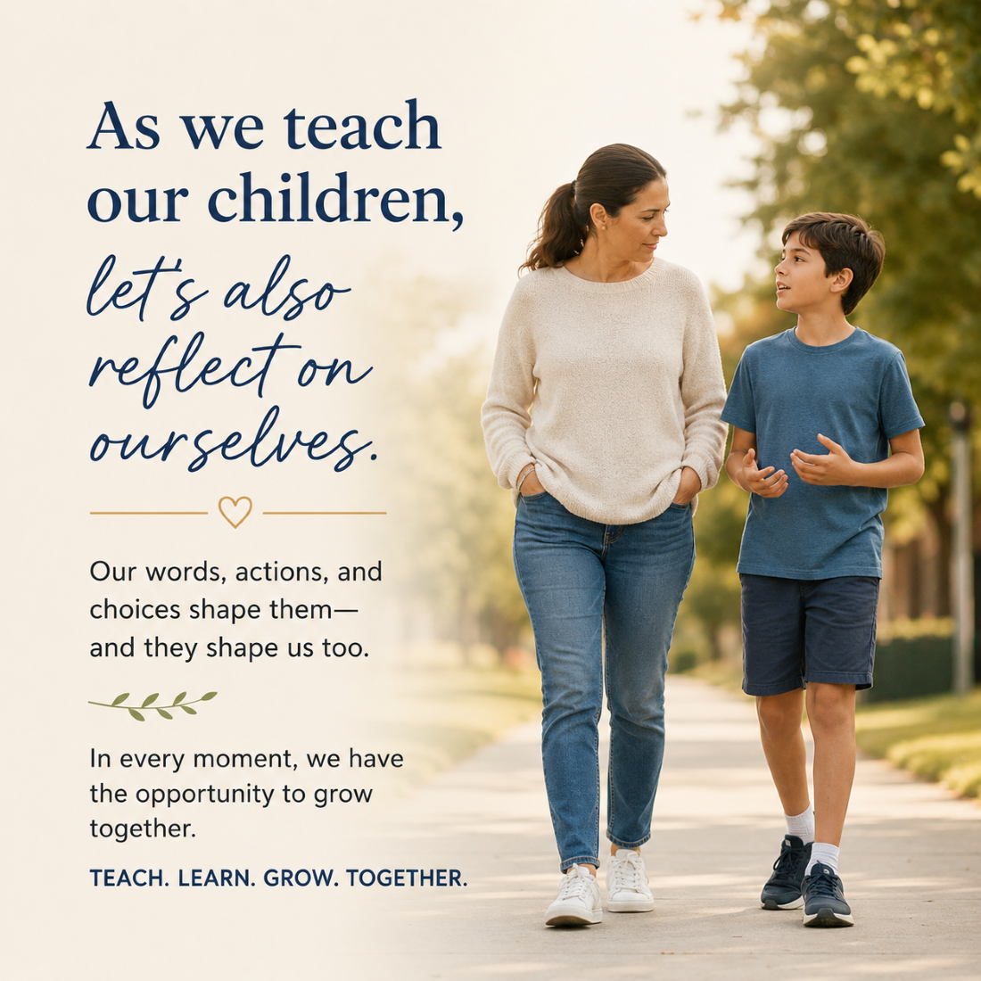Lesson from my son
